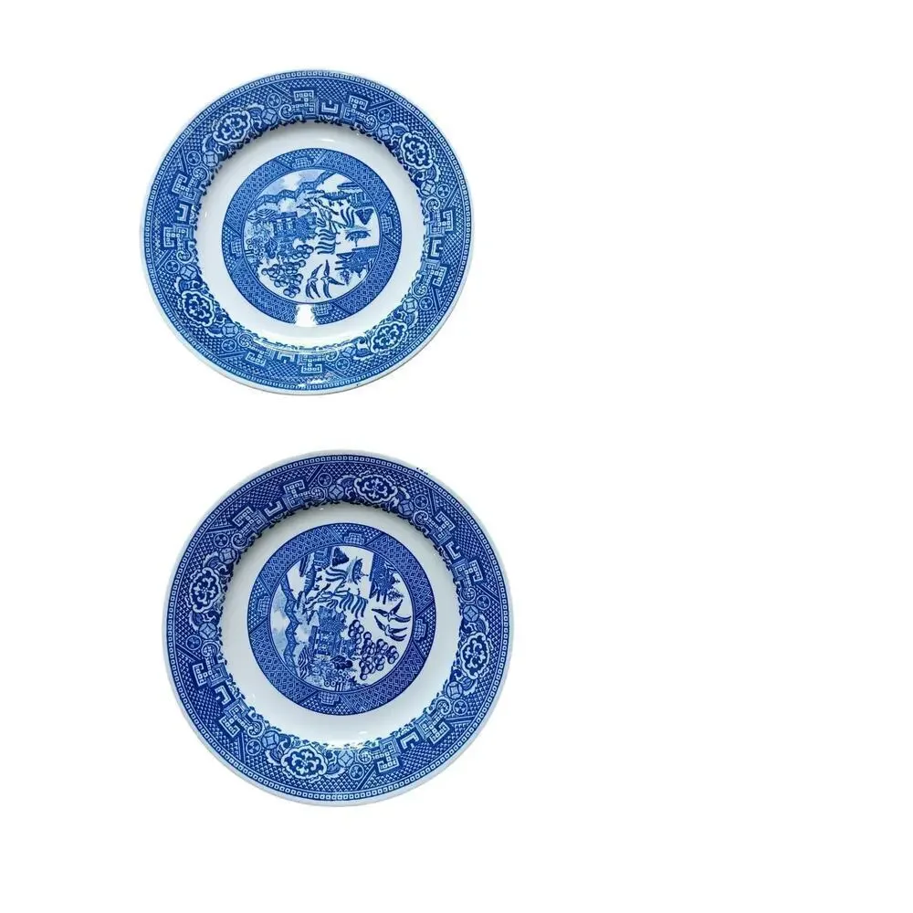 Homer Laughlin Blue Willow Ware Set of 12
